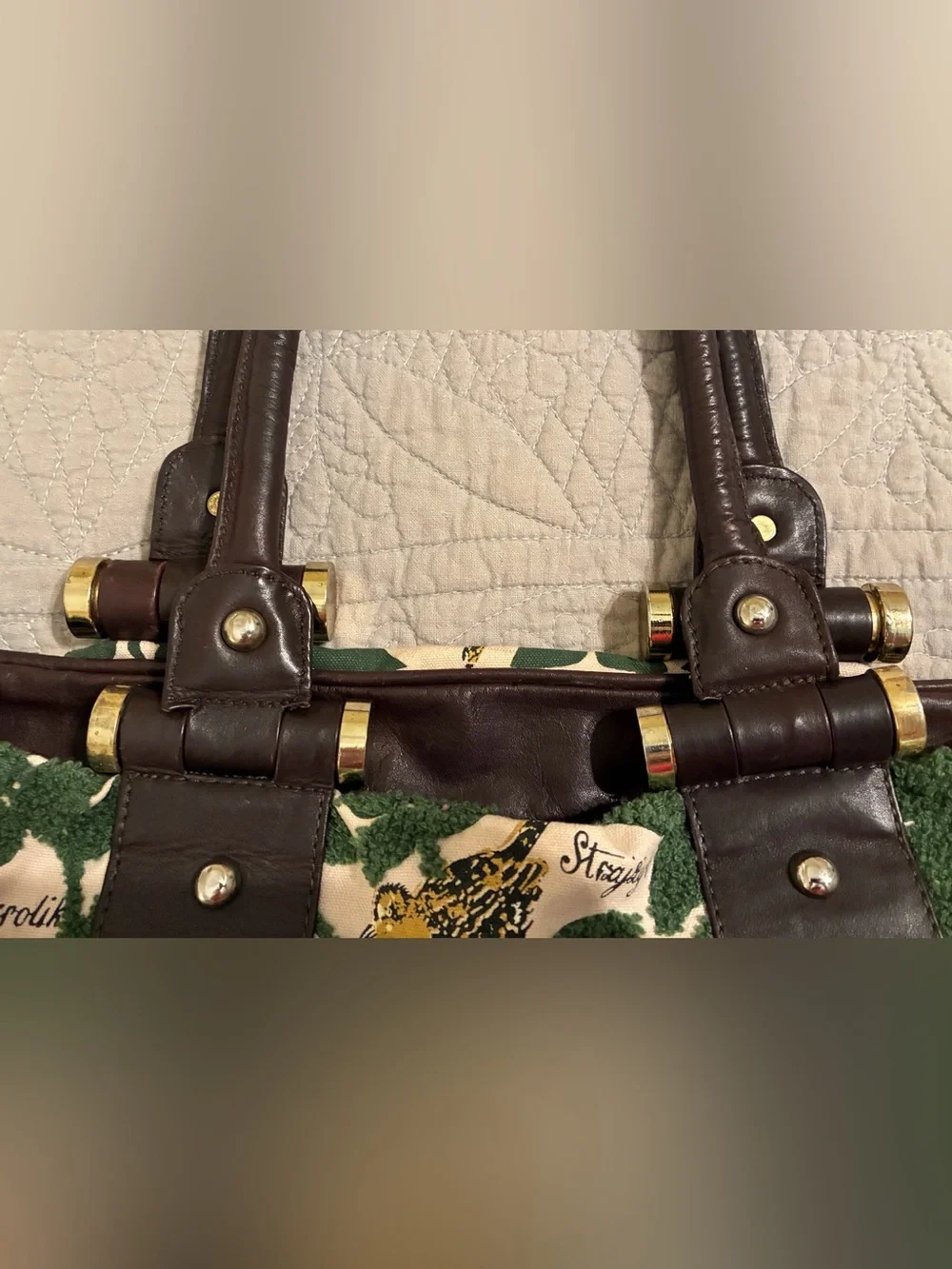 Anthropologie Lucky Penny boho Bird shoulder bag - Picture 5 of 7